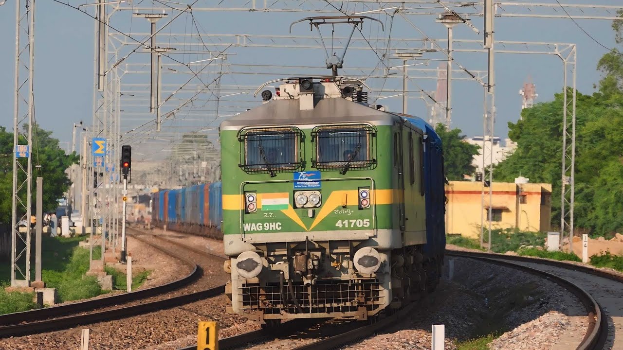100 KMPH SPEED / OKHA DEHRADUN S/F EXPRESS & GOODS / PASSENGER TRAINS INDIAN RAILWAYS