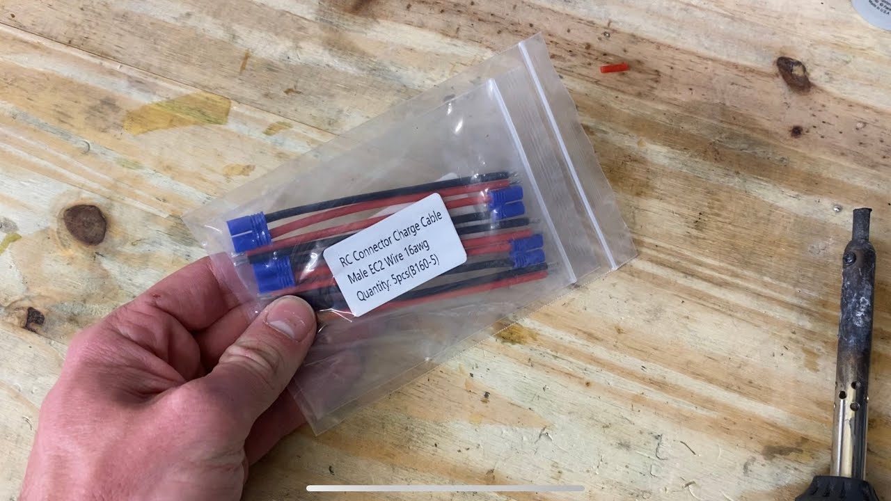 Soldering EC2 Connectors / Just use pre-made pigtails!