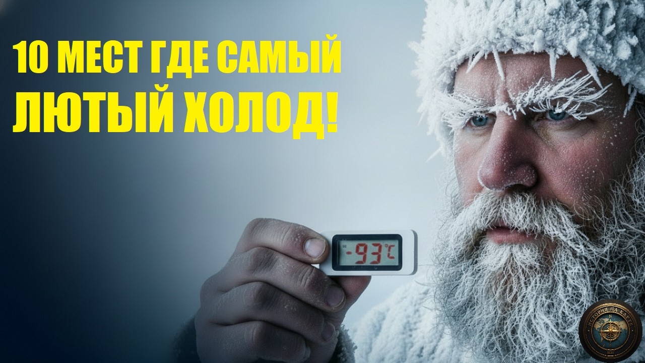 10 Самых Холодных Мест на Земле! Смотри не замерзни!