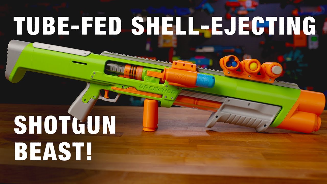 This shotgun blaster is just Silly amounts of fun! | Breacher FIRST LOOK