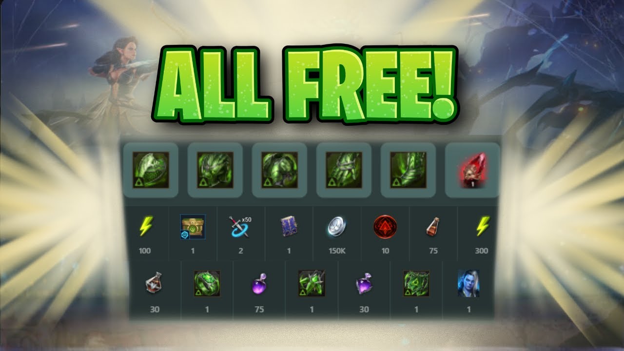 Легко получить БЕСПЛАТНЫЕ награды! Raid: Shadow Legends