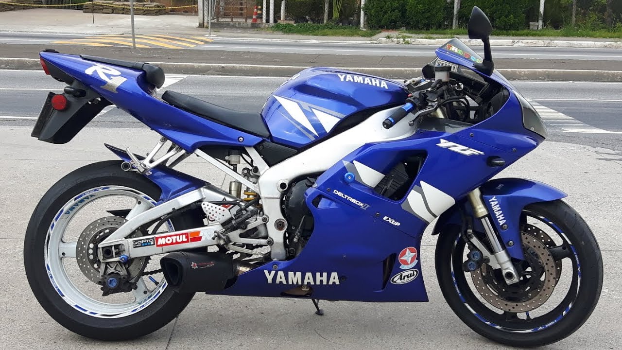 Rodolfinho da Z- Testando Yamaha YZF-R1 2001.
