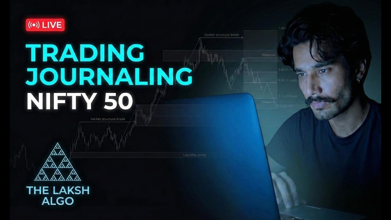 ICT CONCEPT trading journaling live nifty 50 FRIDAY 13.2.26