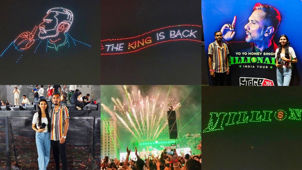 Millionaire India Tour | Yo Yo Honey Singh Live | Kolkata Vlog 2025...😊