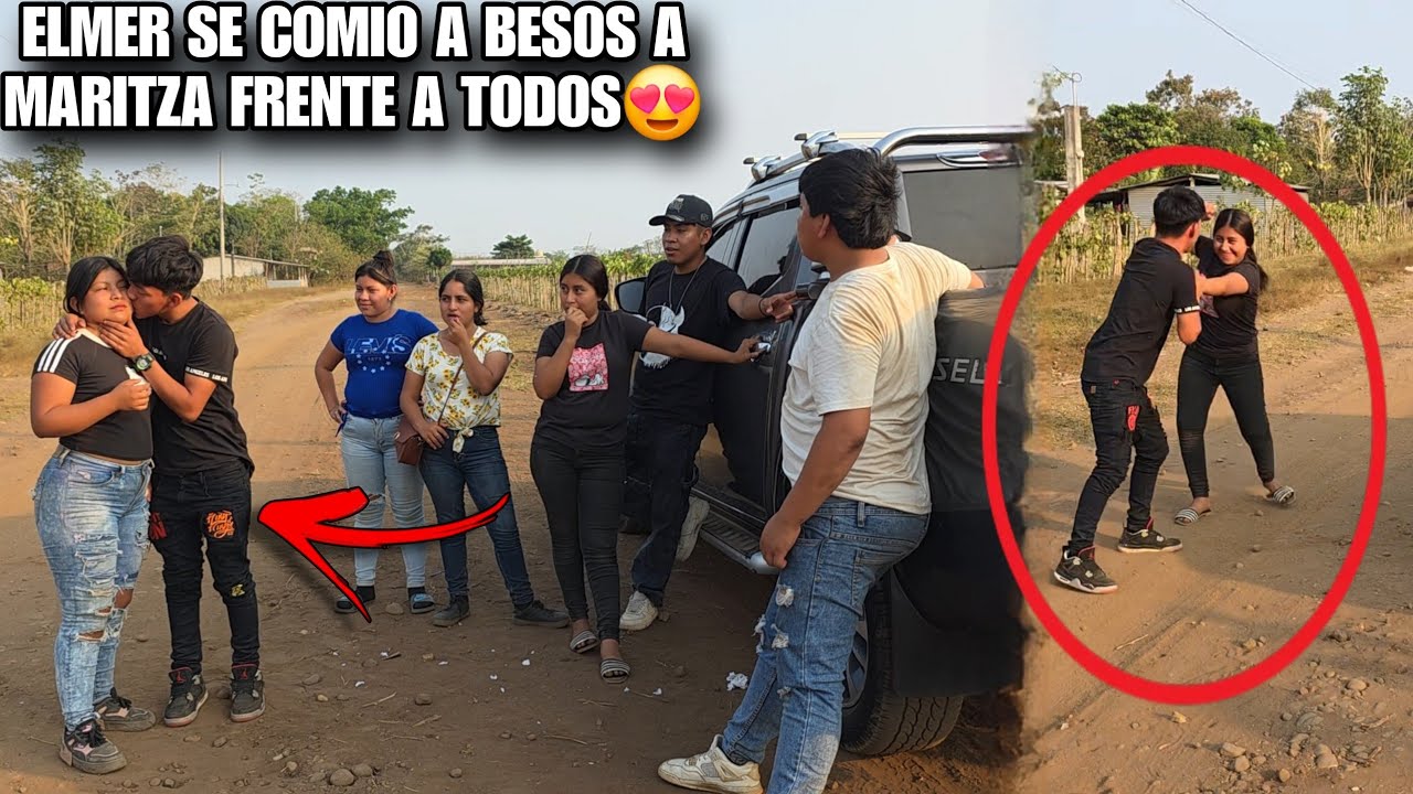 ELMER CORRI0 A BES4R A MARITZA😍BERLIN Lo 4garr0 A G0lp3s Frente A Todos😡Tienes Que Ver Esto😱 