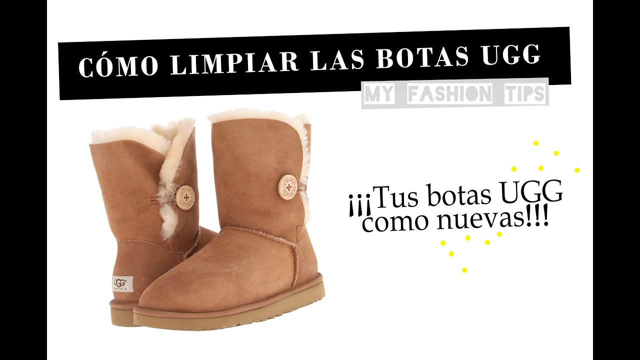 C&oacute;mo limpiar las botas UGG