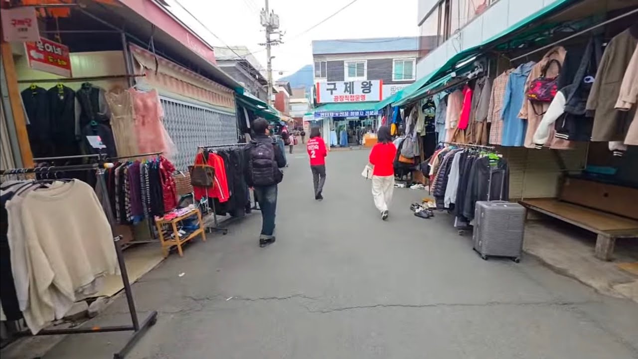한포tv  영주시장갈때 이진숙 온다는 대구 관문시장 live