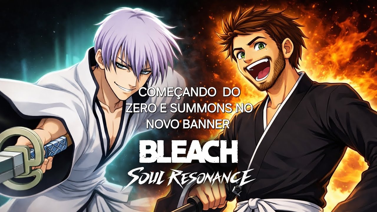 COMEÇANDO DO ZERO! + Summons INSANOS no Banner do Gin Ichimaru | Bleach Soul Resonance