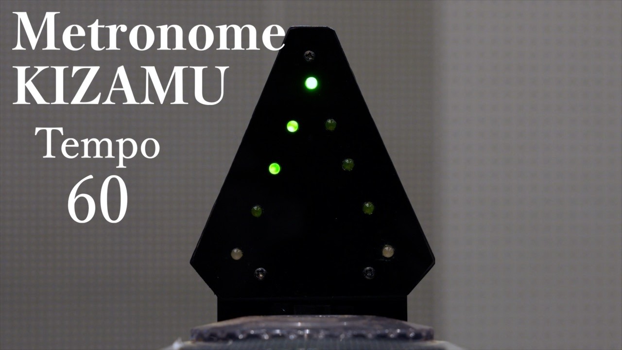 【練習用】新感覚メトロノーム KIZAMUくん テンポ 60 BPM 【KIZAMU Metronome Tempo 60 BPM】