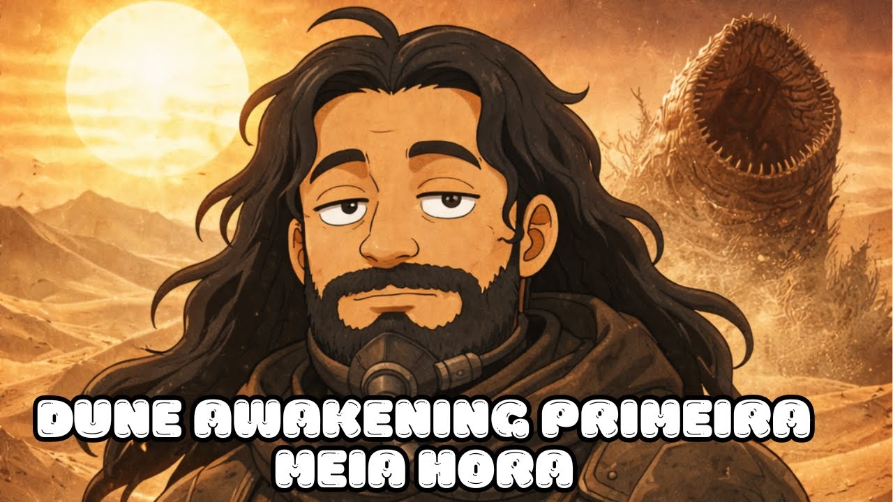 Dune: Awakening – PRIMEIROS 30 MINUTOS de Gameplay | Sobrevivendo em Arrakis