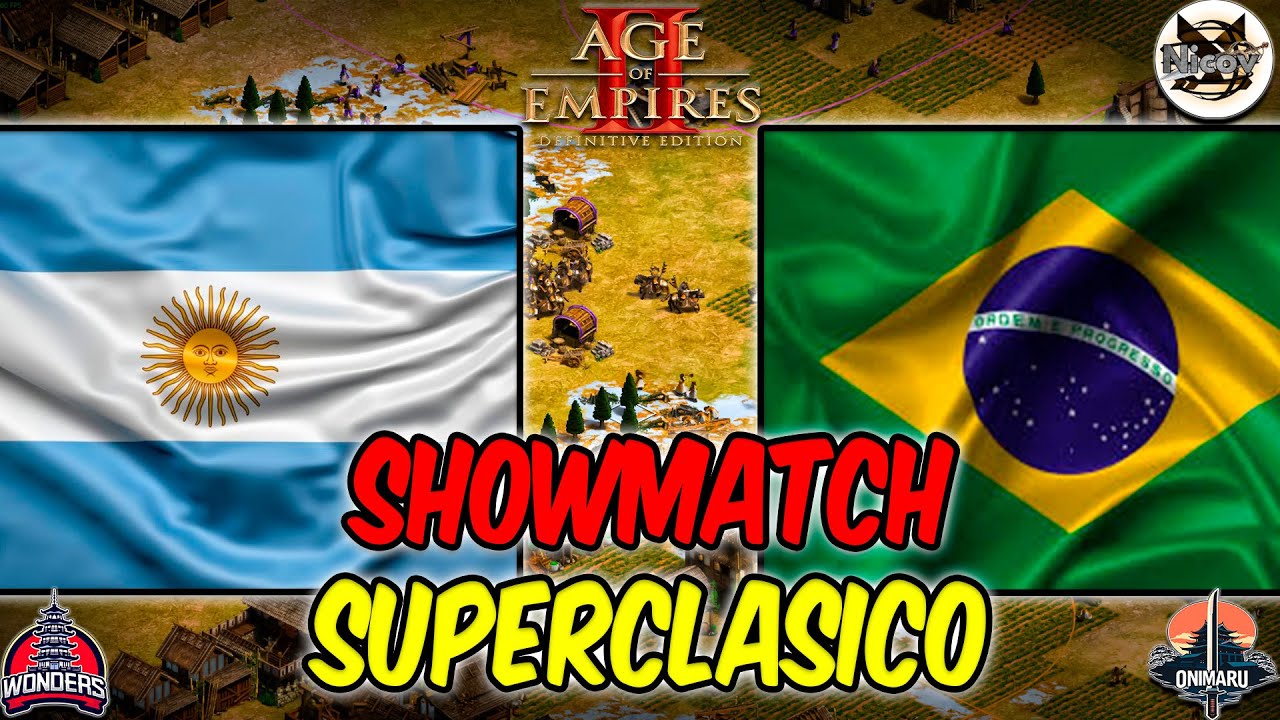 Argentina vs Brasil | Showmatch 4vs4 por $600