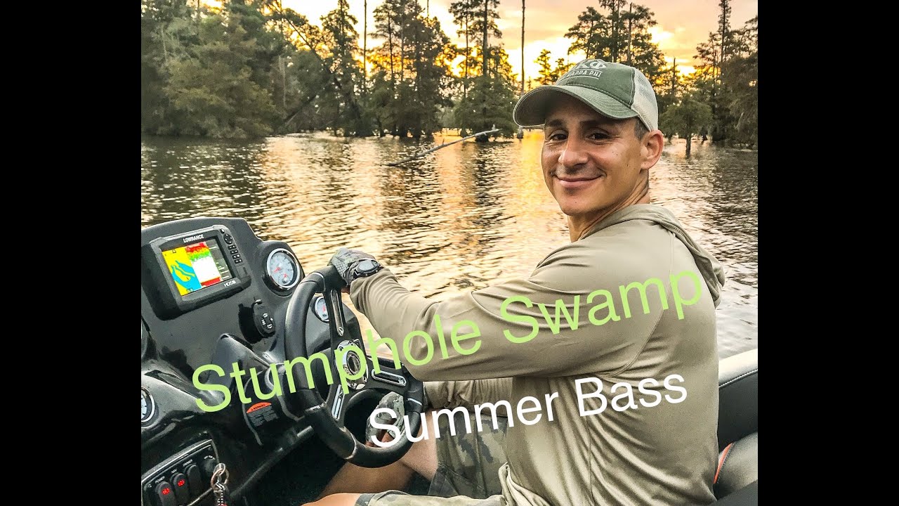 Stumphole Swamp Bass Fishing Summer 2020