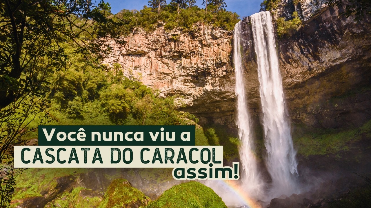 A CASCATA COMO VOCÊ NUNCA VIU😱💛