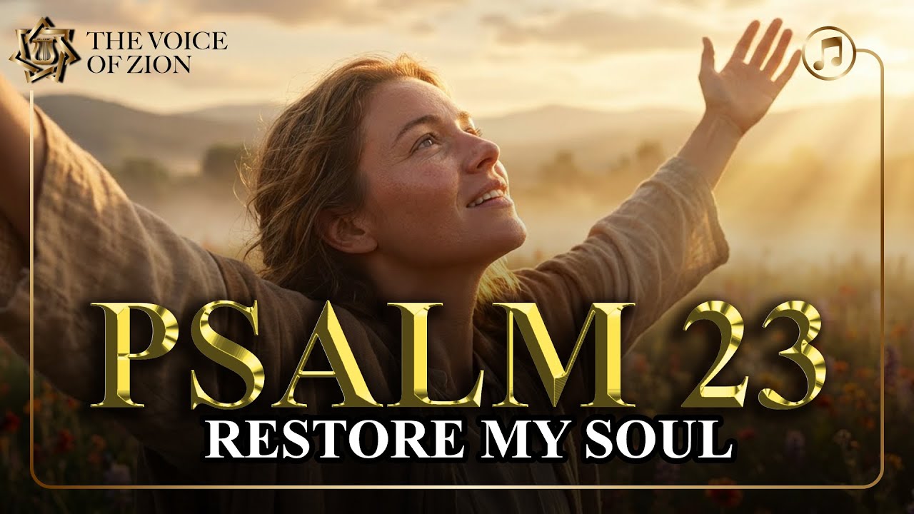 🎵 PSALM 23: The Most Beautiful Psalm You Will Ever Hear: Restore Your Soul (Hebrew -  English) 🇮🇱