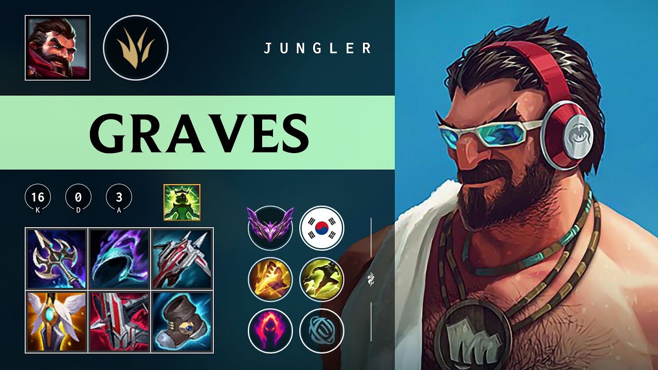 Graves Jungle vs Jayce - KR Master Patch 26.02