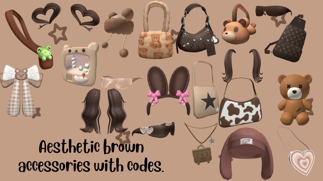 AESTHETIC BROWN ACCESSORIES