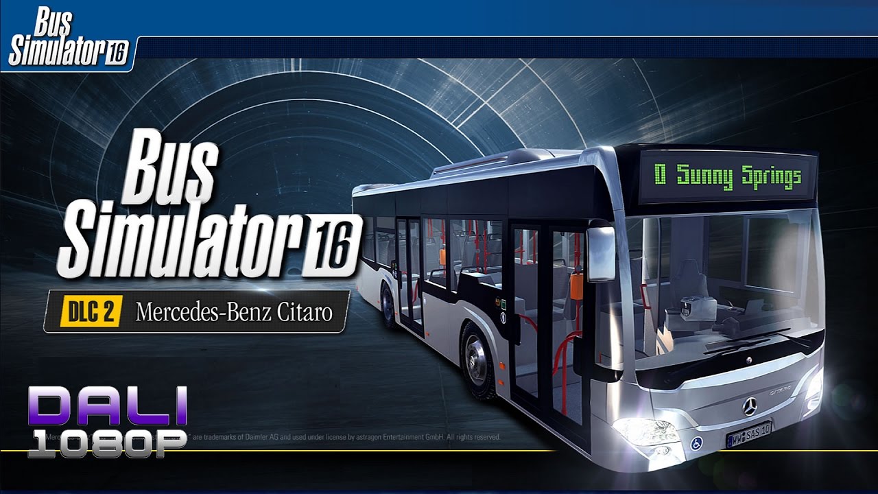 Bus Simulator 16 - Mercedes-Benz Citaro G PC Gameplay