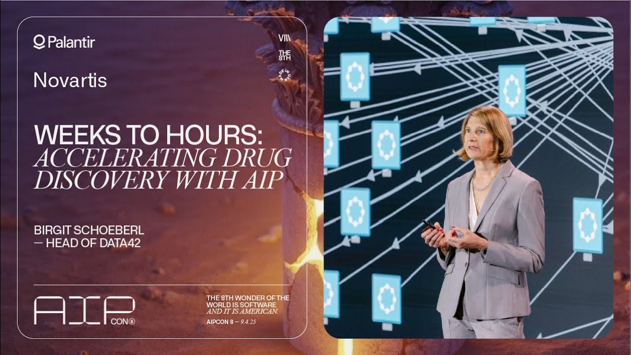 Weeks to Hours: Accelerating Drug Discovery with AIP | Novartis at AIPCon 8