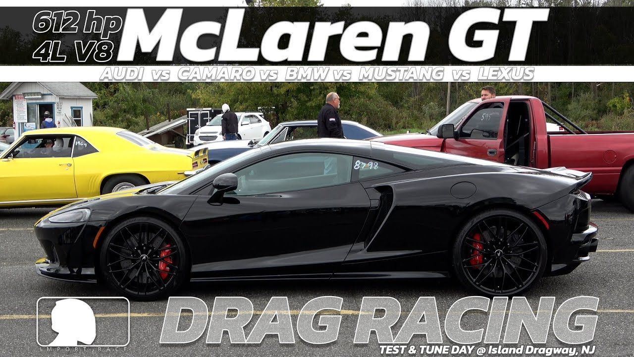 Ultimate Supercar Showdown: McLaren GT vs Audi vs Camaro vs BMW vs Mustang vs Lexus
