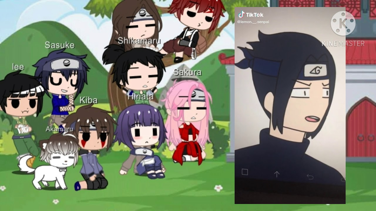 Naruto's friends react to naruto