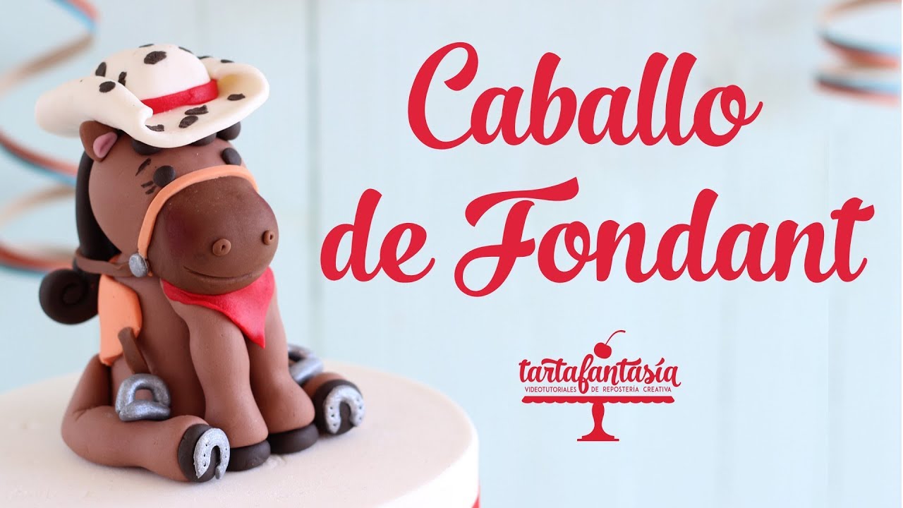 Cómo hacer un Caballo de Fondant.