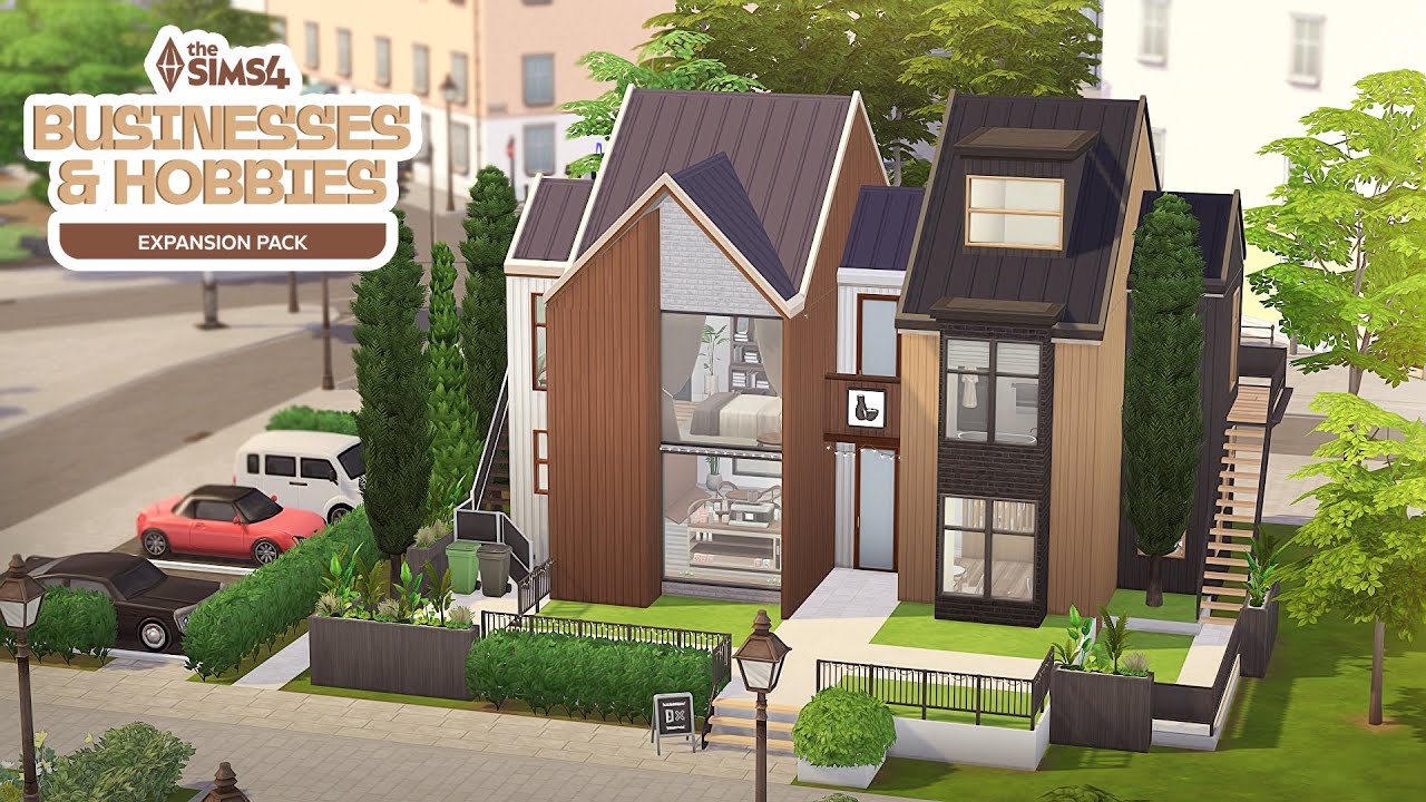 Cozy Apartment and Pottery Home Business 🩷 | The Sims 4 Speed Build