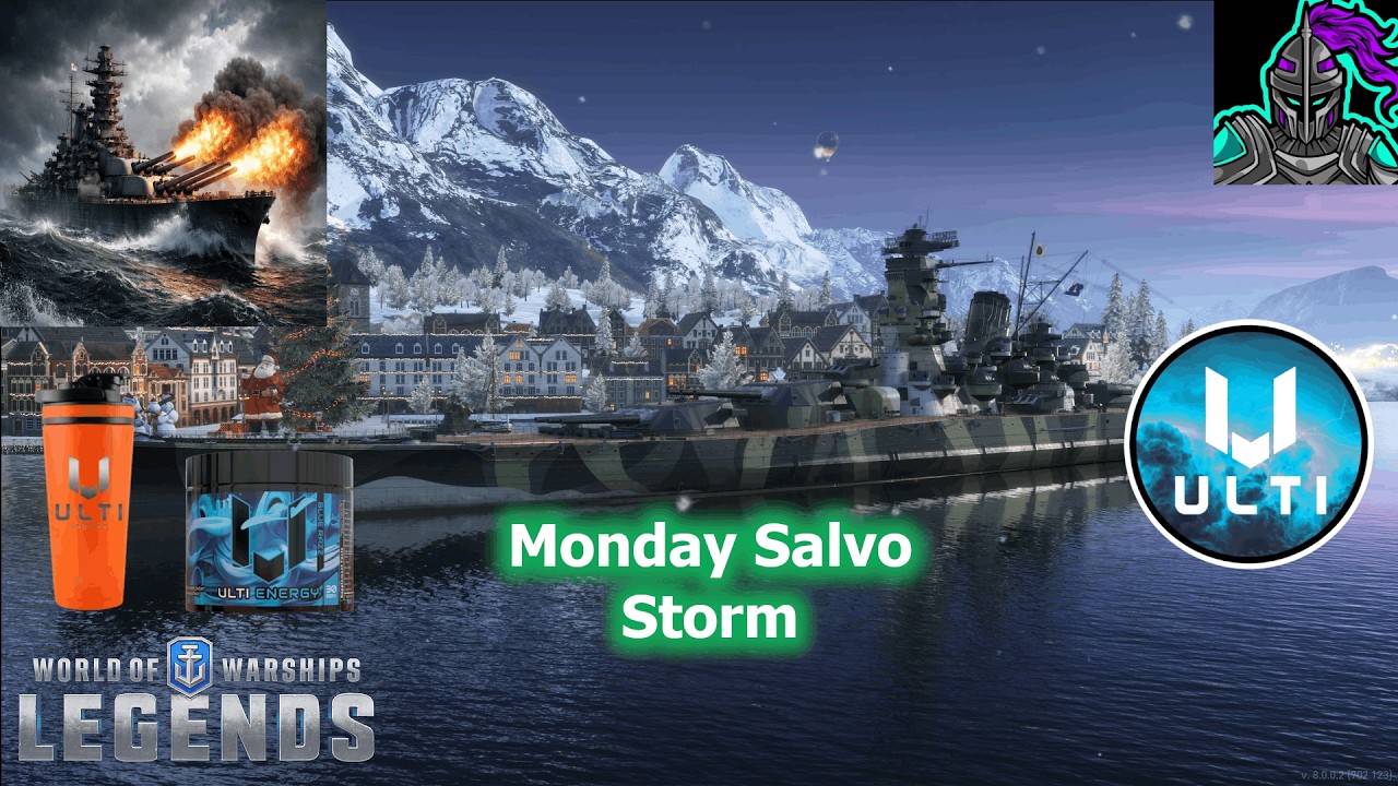 Monday Salvo Storm | World of Warships Legends