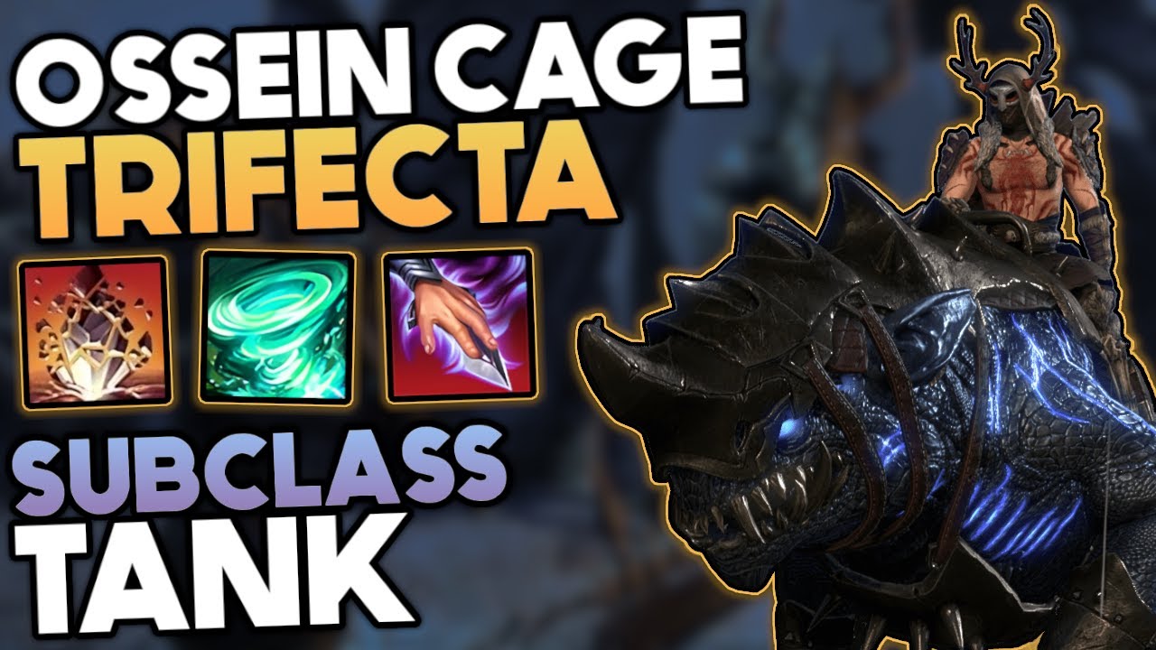 Ossein Cage Trifecta - Subclass Tank | ESO - Season of the Worm