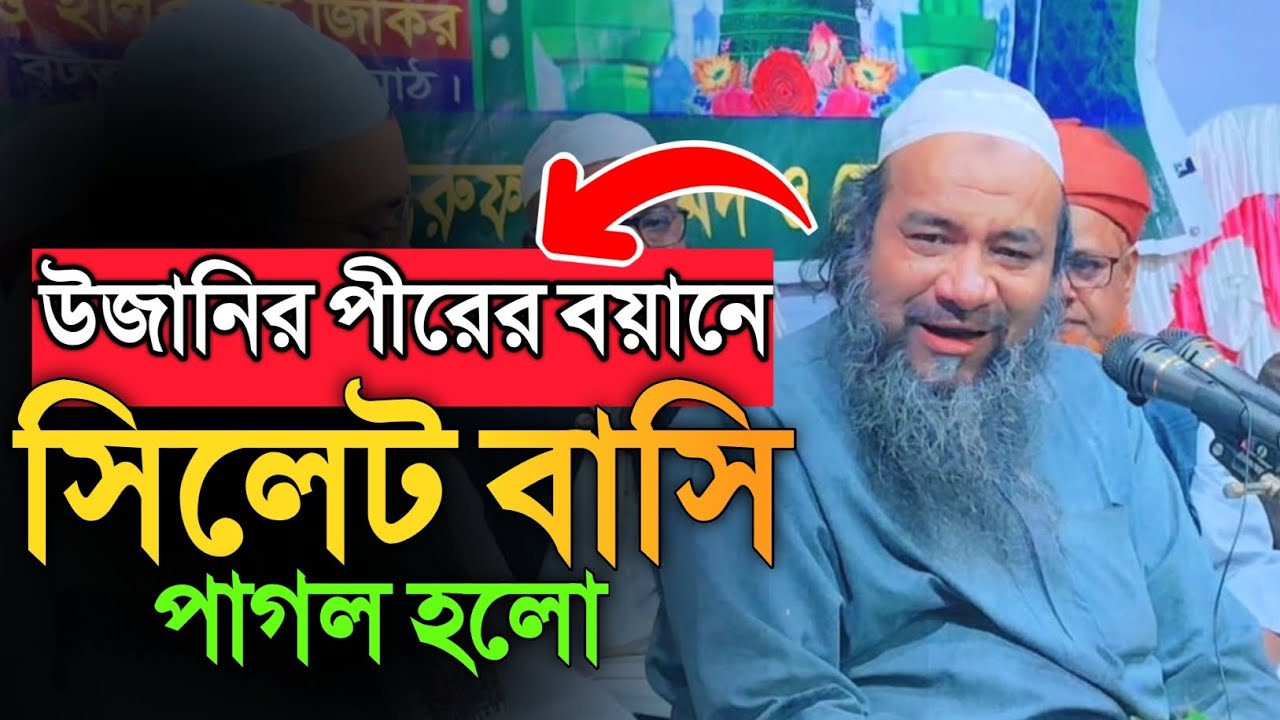 মুফতী এহতেরামুল হক কাসেমী পীর সাহেব উজানী। মাওলার পাগল হও।
