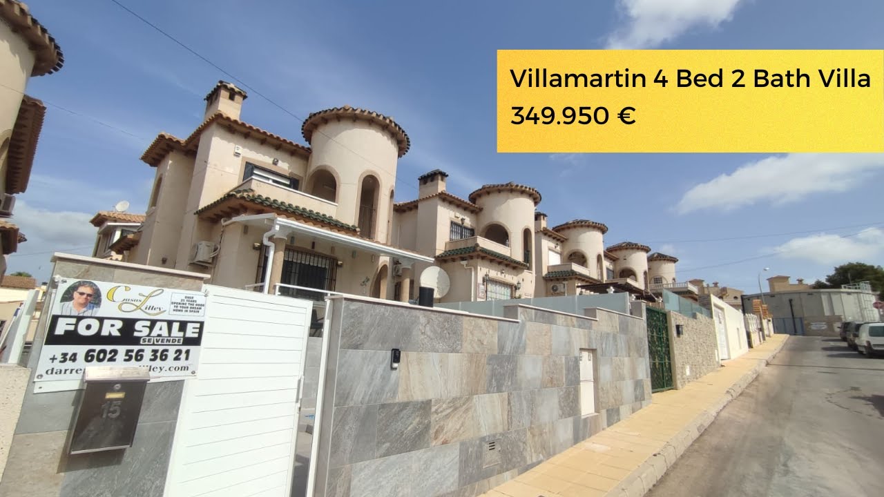 349,950€ El Galan, Villamartin, 4 bed 2 bath, newly reformed with pool 