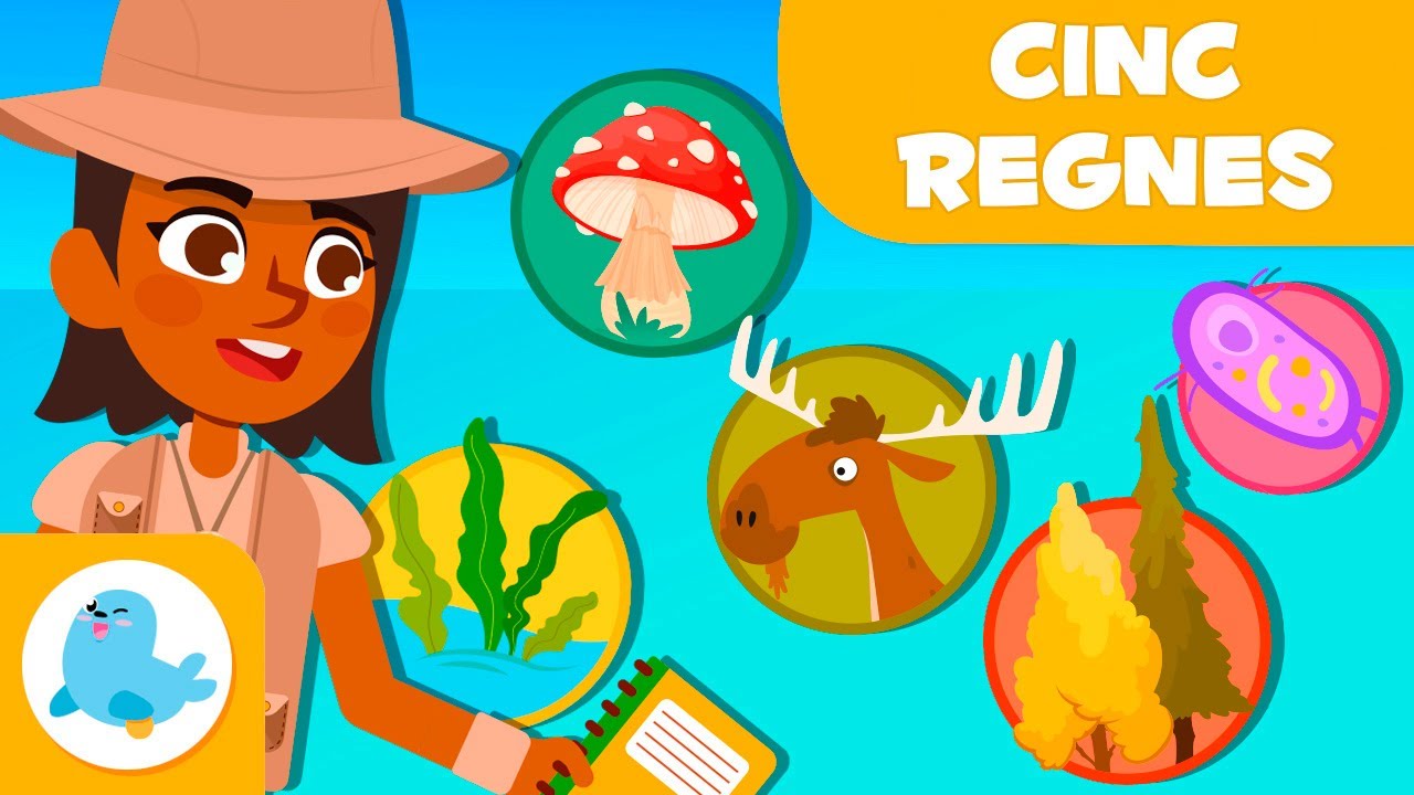 Classificació dels SERS VIUS 🦠 🐰 5 REGNES 🌱 Ciències per als infants