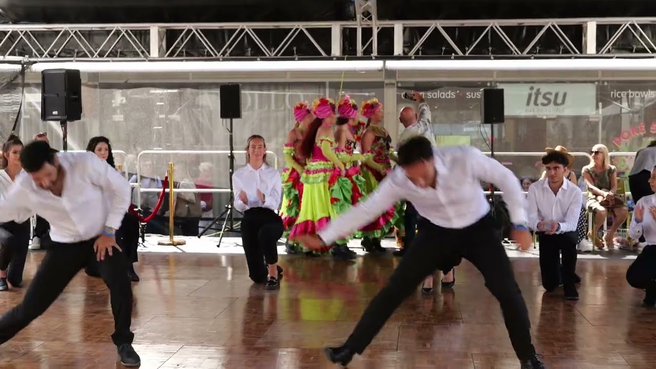Greek dance performance 2, Brunswick Centre 2025