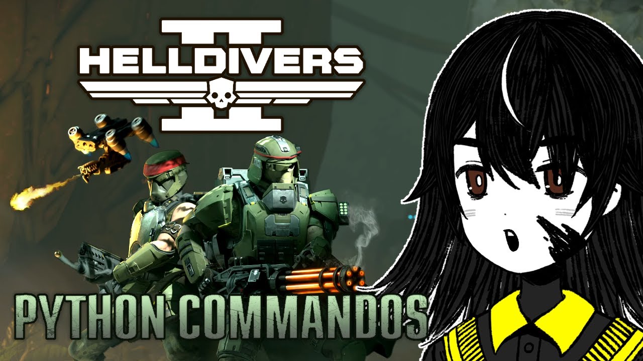 【Helldivers 2】 Python Commandos Bite Into Action 🐍🌌