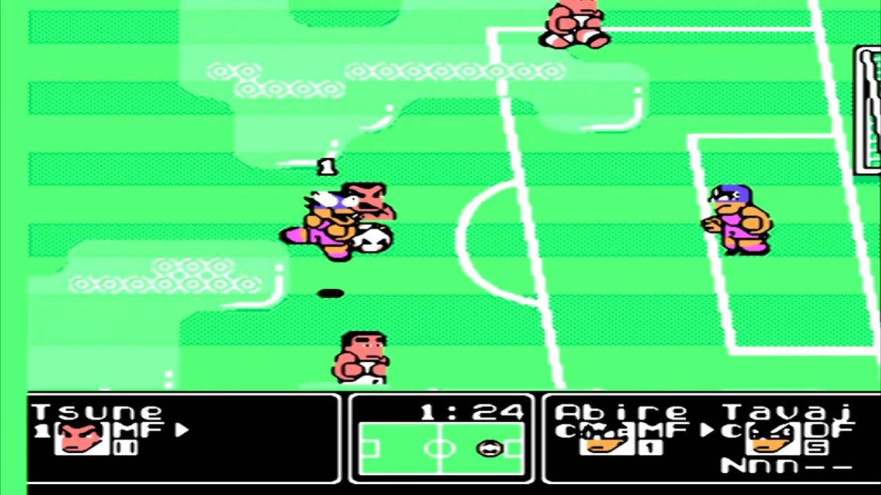 Kunio Kun No Nekketsu Soccer League - Goal 3 (NES) - Japan - Mexico - Nostalgia Gameplay - PC