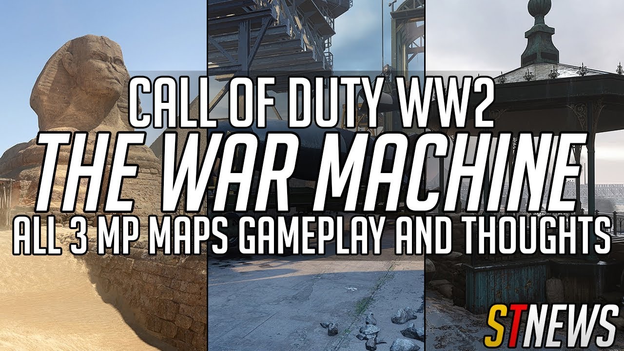 Call of Duty WW2 DLC 2 The War Machine All Multiplayer Maps Gameplay + Thoughts | ShopTo