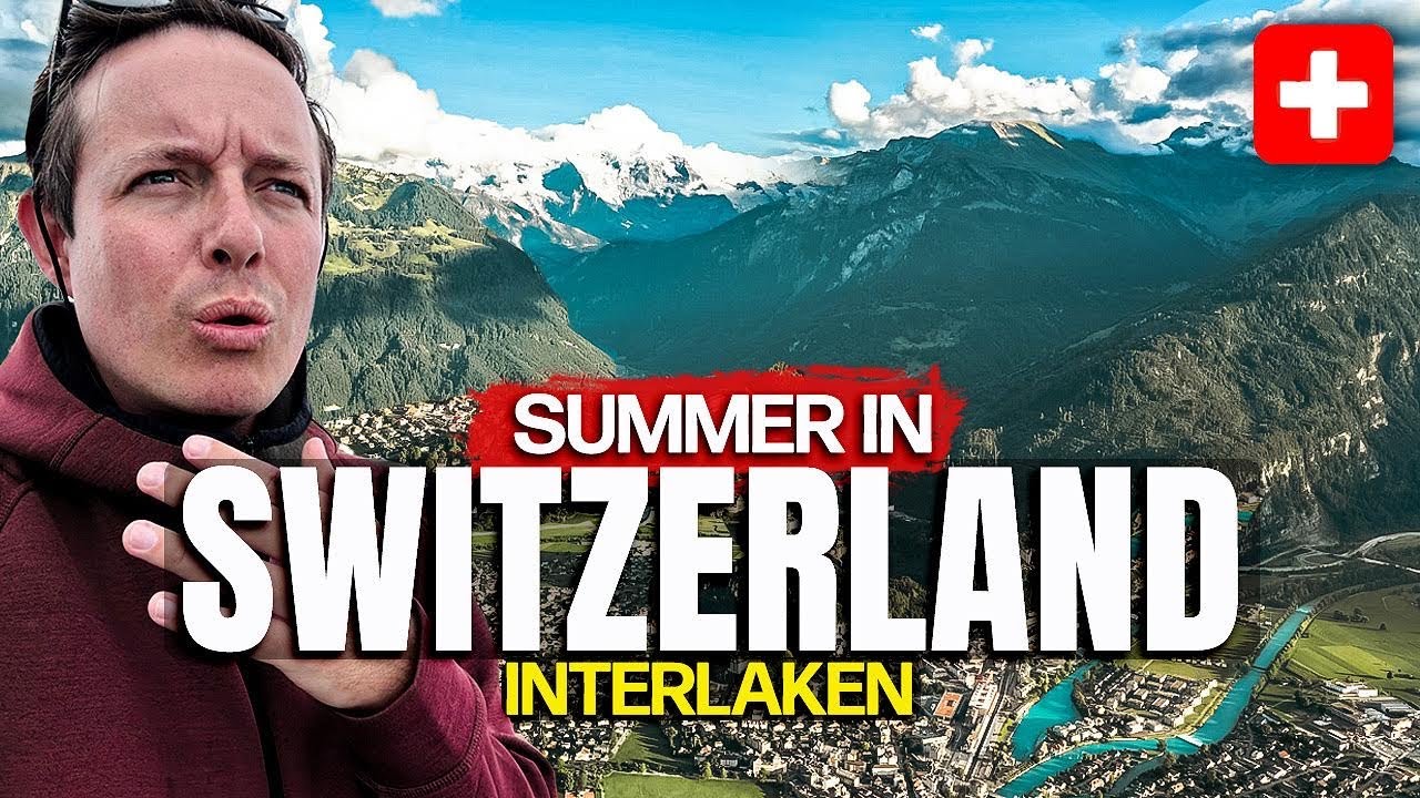 ШВЕЙЦАРИЯ 🇨🇭Мой ПЕРВЫЙ ДЕНЬ В ШВЕЙЦАРСКИХ АЛЬПАХ (Сдулись)