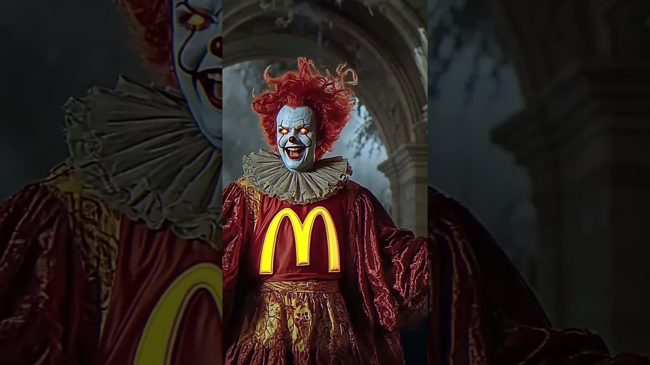McDonald's x dark fantasy #halloween #mcdonalds #burger #spooky #food YouTube #funburger #dirtyburg