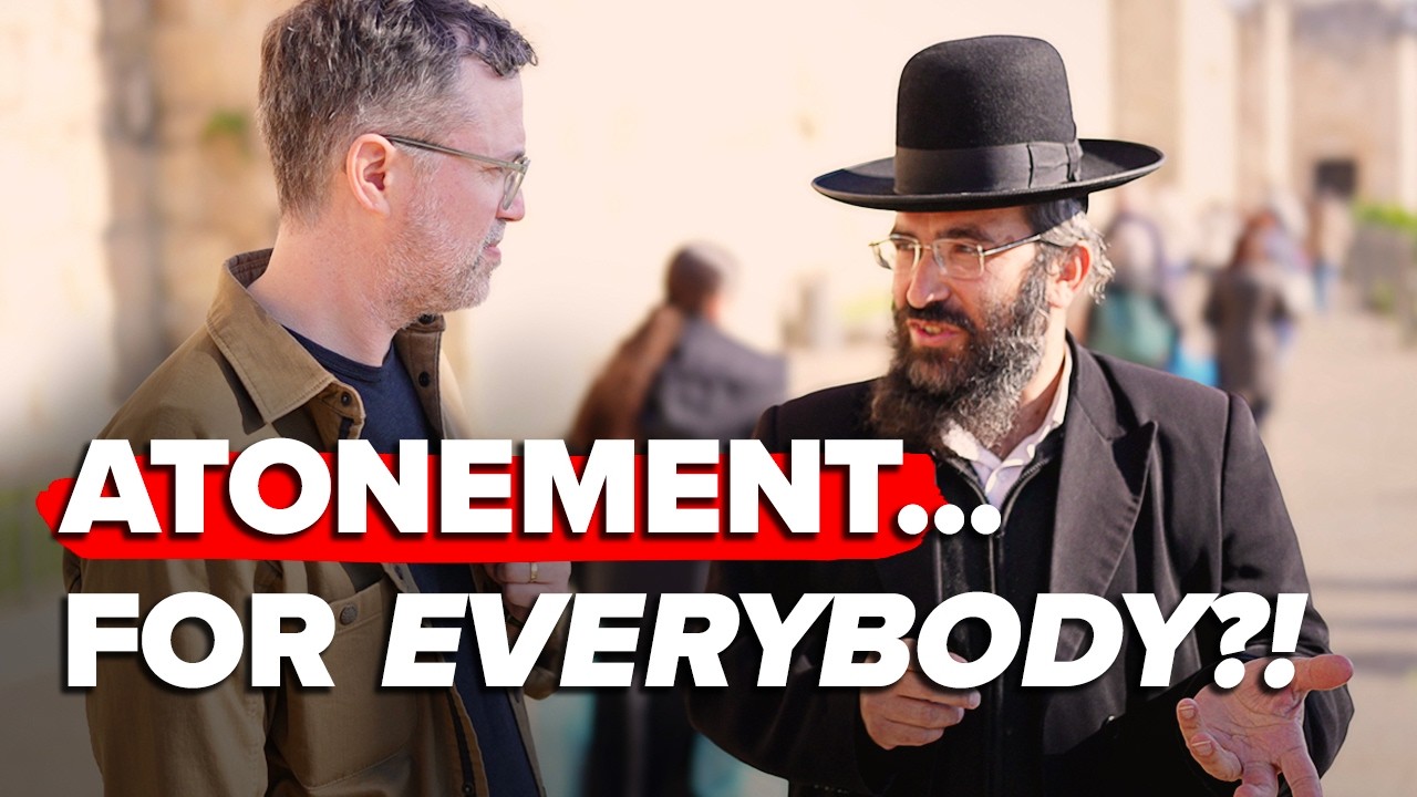An Orthodox Rabbi Talks Sacrifice and Atonement. Then We Talk Yeshua!