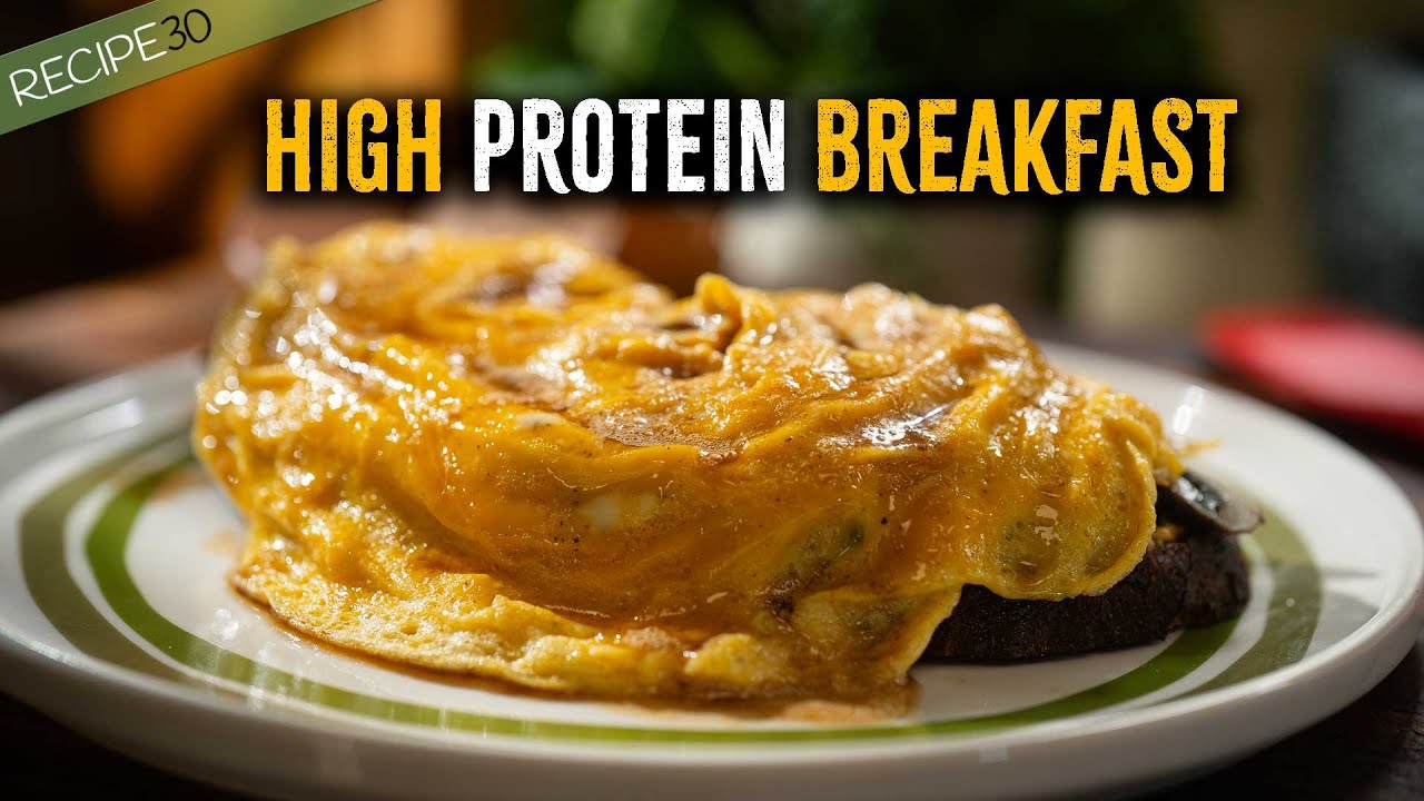 Stop Overcooking Your Eggs: The High-Protein 'Folded' Technique
