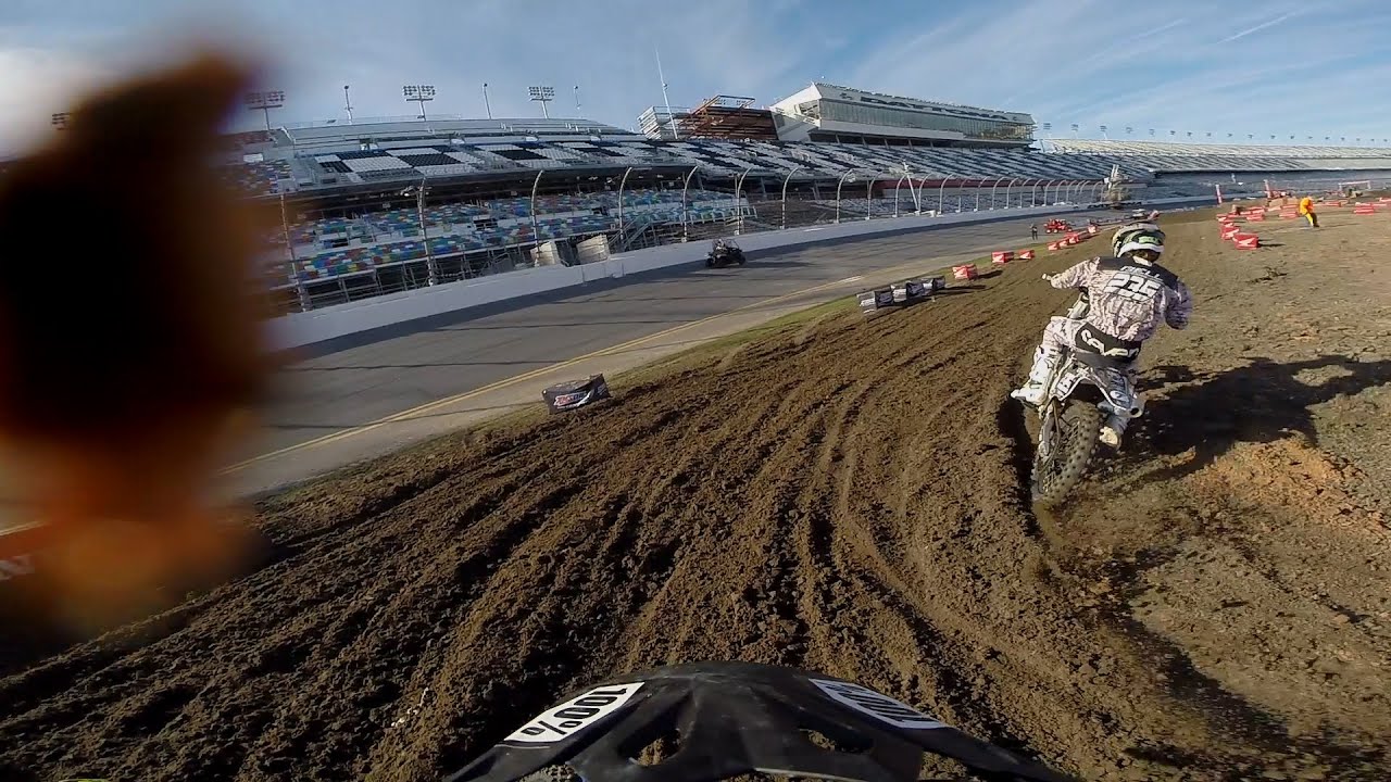 HELMET CAM: Marshal Weltin - Ricky Carmichael Daytona Amateur Supercross