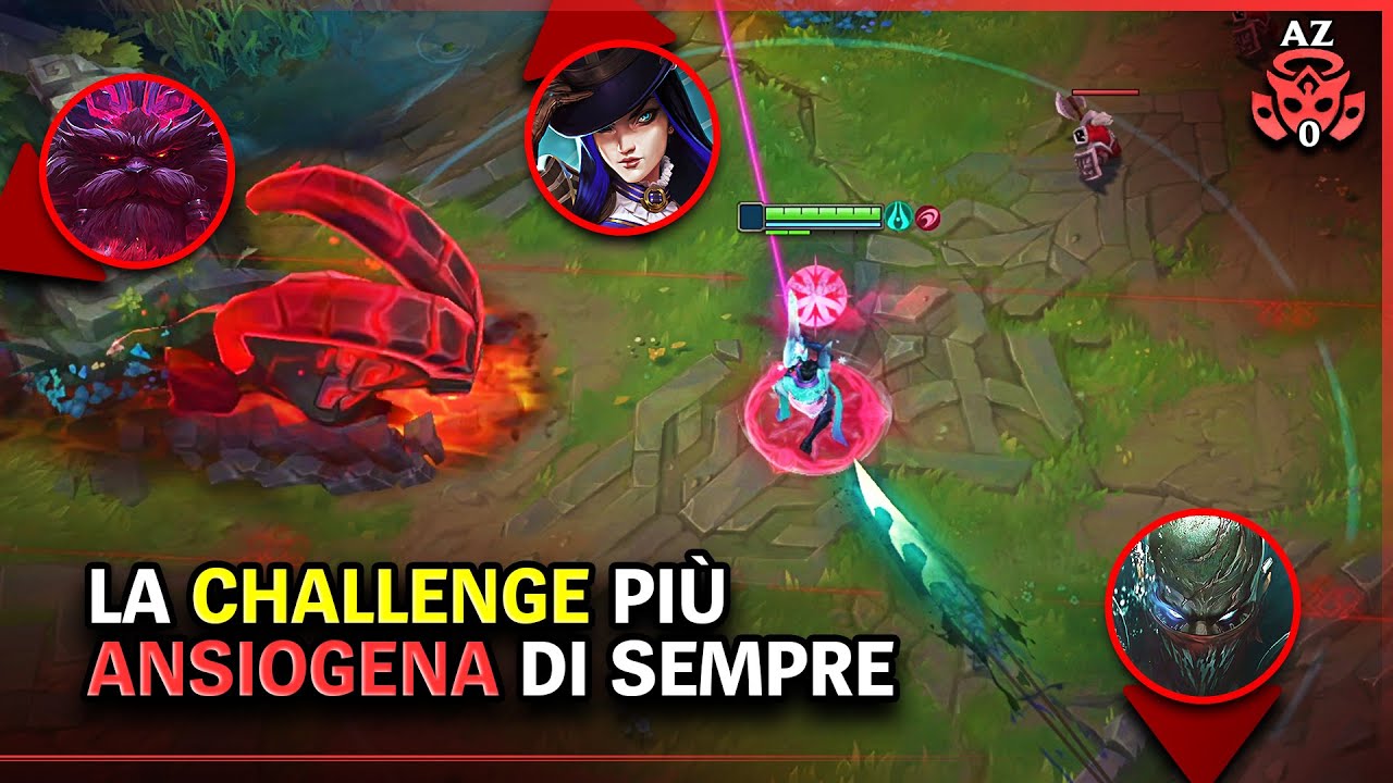 APHELIOS: come perdere 30 anni di vita in un game su lol - AZ 0 MORTI CHALLENGE #9