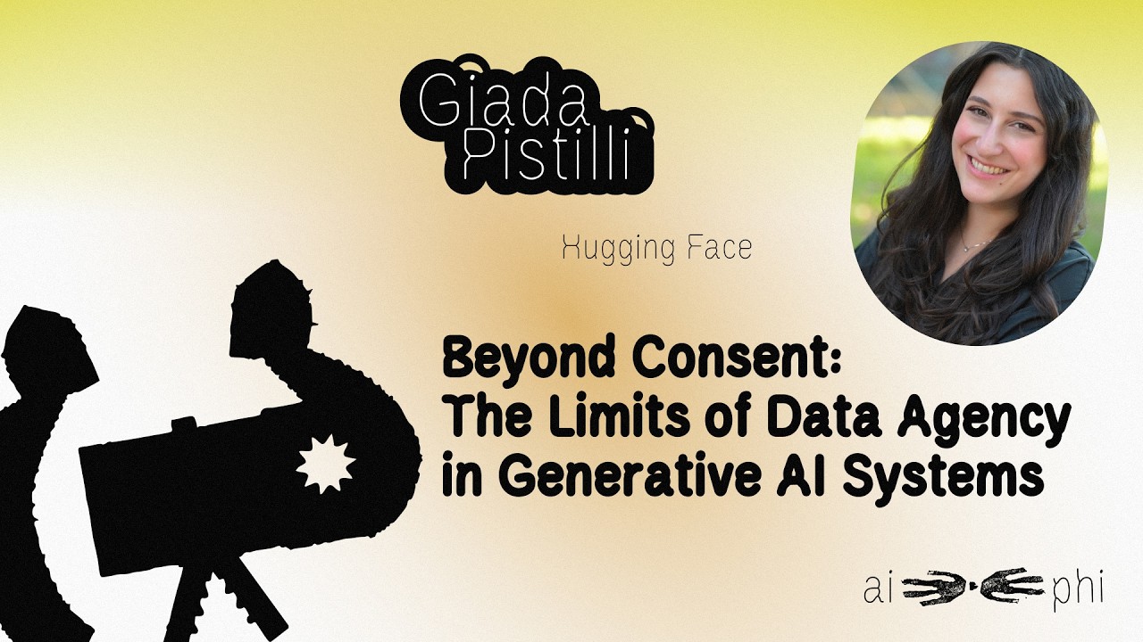 Beyond Consent in Generative AI | Giada Pistilli (Hugging Face) – AI-Phi Seminar