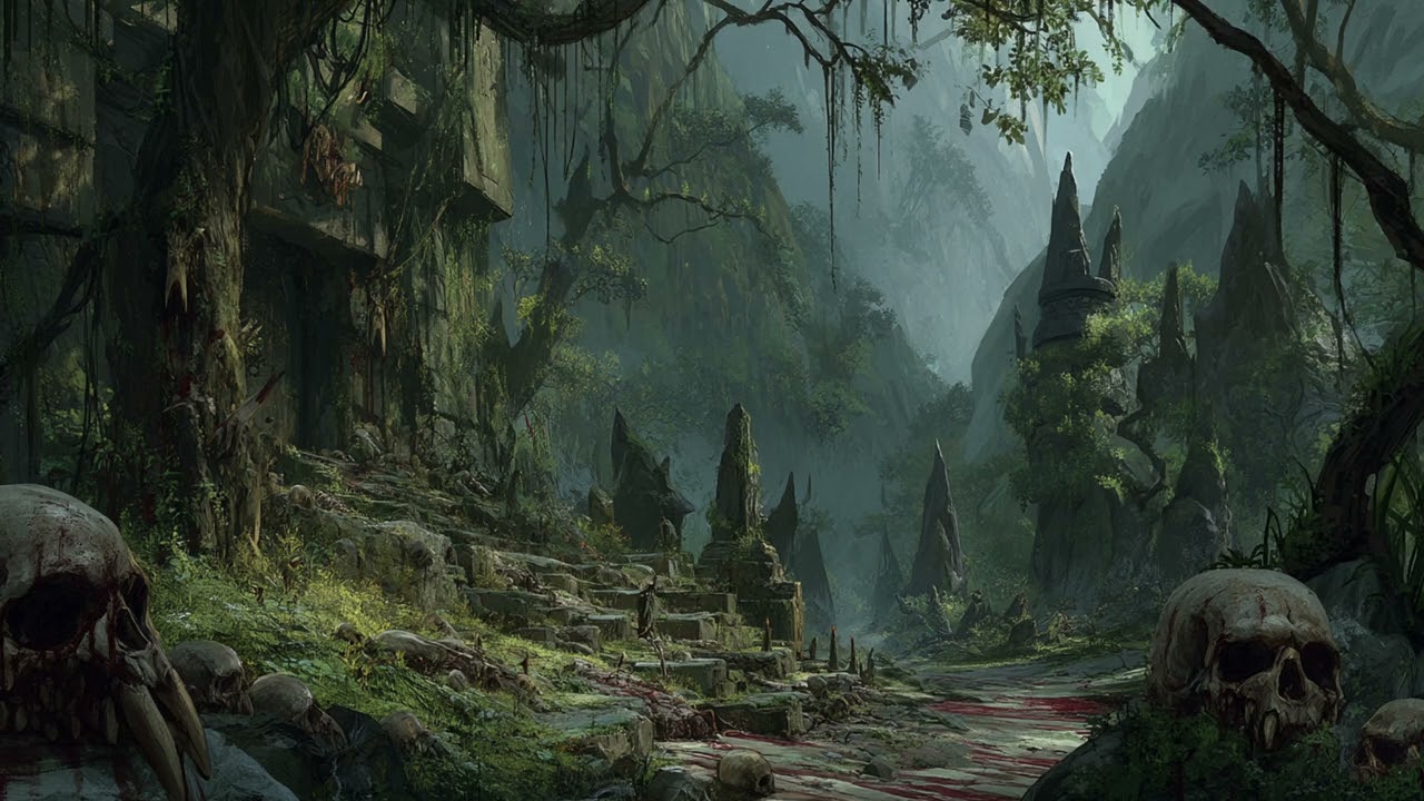 Valachan | The Eternal Hunt Ambience | Survival Horror D&D Music