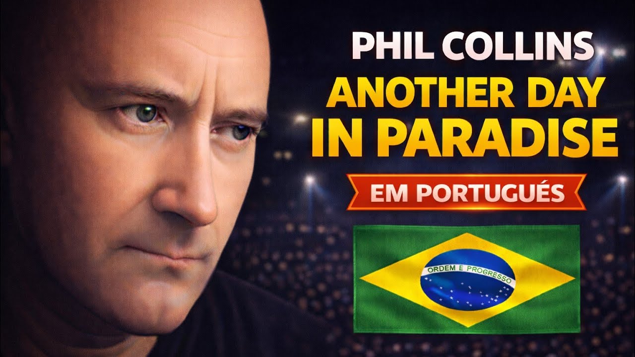 PHIL COLLINS - ANOTHER DAY IN PARADISE em Português I Versão Épica Ao Vivo 