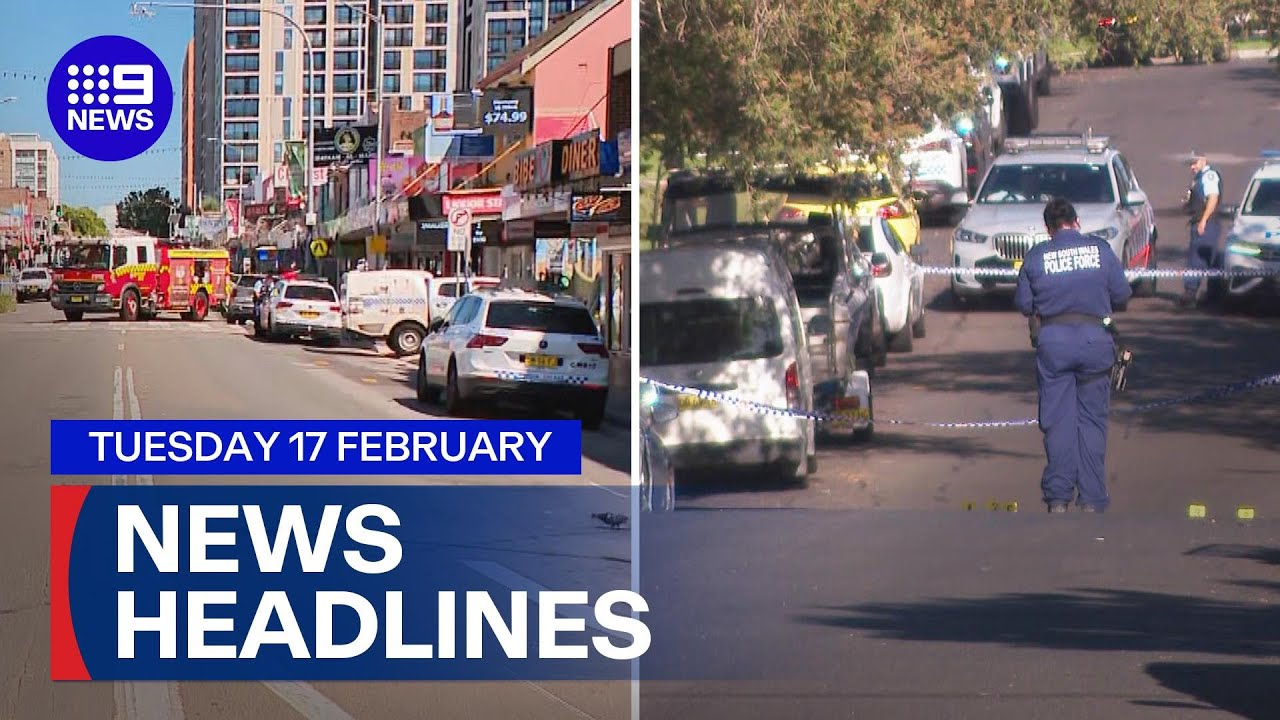Deadly Sydney stabbing attack; Former NRL star shot in drive-by shooting | 9 News Australia