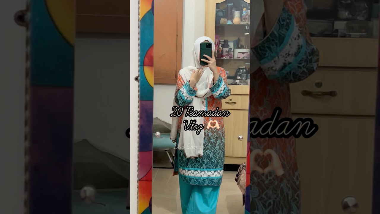 20 Ramadan Vlog ❤️ #shorts #ramadanvlog #20ramadan #sehrivlog  #ramadan2025 #aftarivlog #ramazanvlog