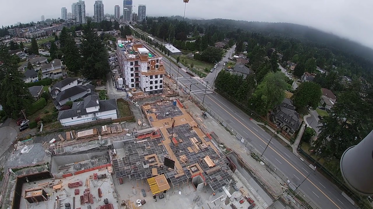 CraneVistas TowerCrane TimeLapse Diary July 17th 2020 [Ambient Background Music Included]