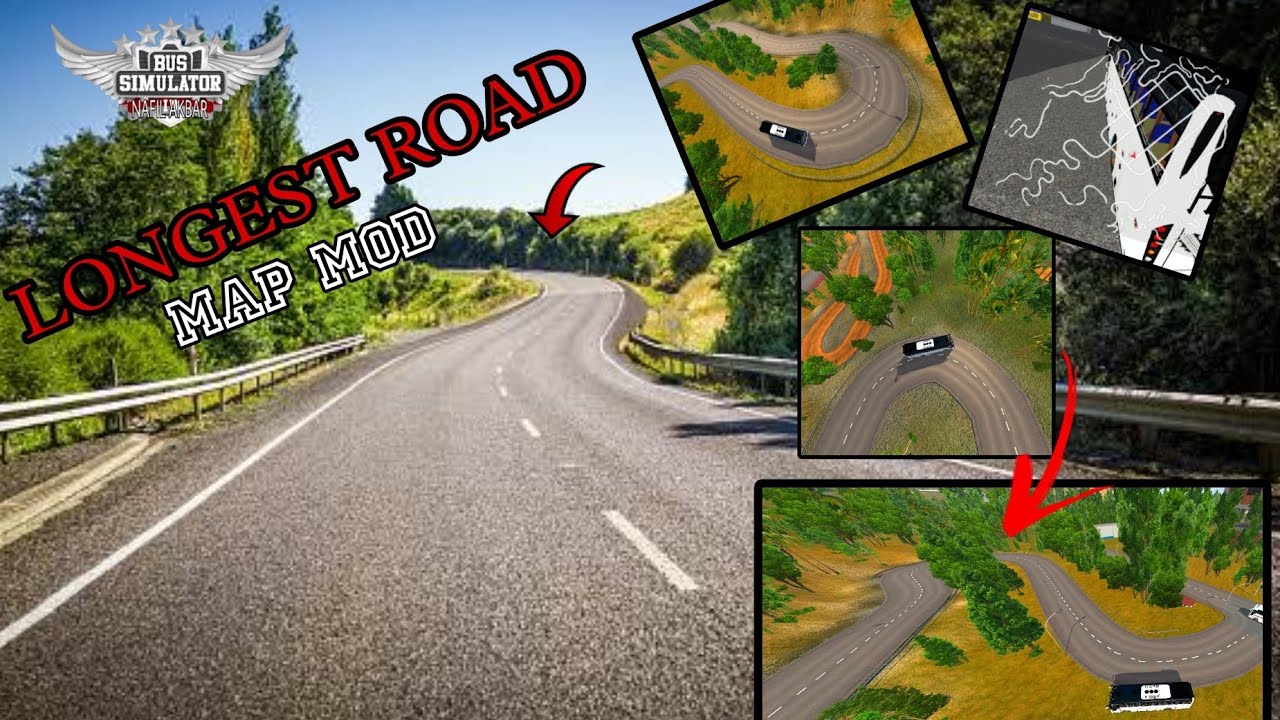 Map Mod Bussid 3.7 - New Longest Map Mod For Bus Simulator Indonesia ||Map_Mod_Bussid |Bussimulator