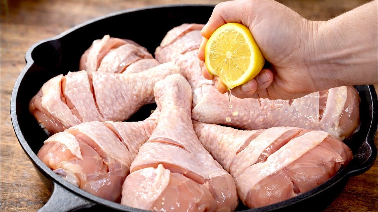 Es ist so lecker, dass ich es fast jeden Tag koche! Hähnchenschenkel-Gericht aus dem Ofen