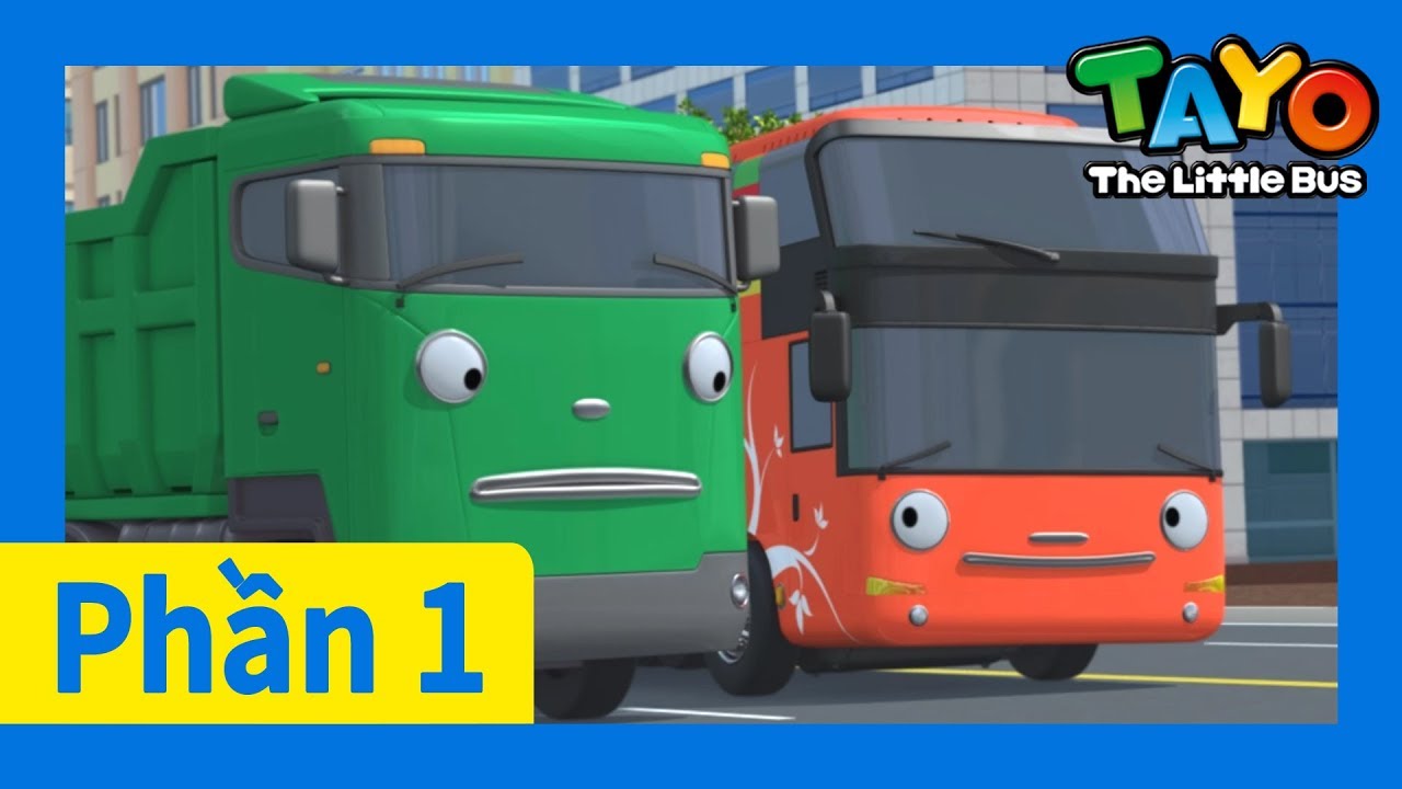 Tayo Phần1 Tập6 l C&aacute;m ơn, Ba Cito! l Tayo xe bu&yacute;t b&eacute; nhỏ l Phim hoạt h&igrave;nh cho trẻ em